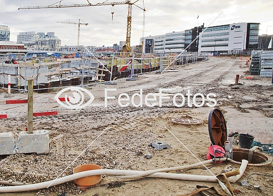 Byggeplads i Nordhavn