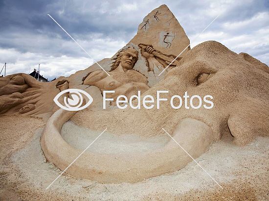 Sandskulptur