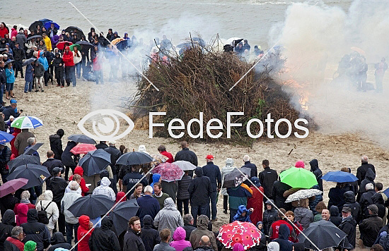 Sankt Hans i regnvejr