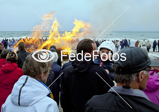 Sankt Hans i regnvejr