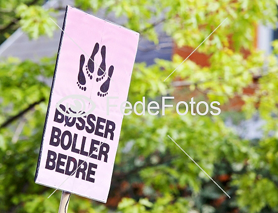 Skilt - bøsser boller bedre