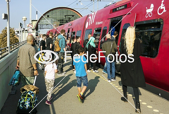 S-tog ved Nørrebro Station