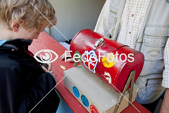 Tombola i præstegårdshaven